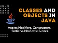 Java Classes and Objects Tutorial | How to Create and correctly use Classes | OOP in Java #1