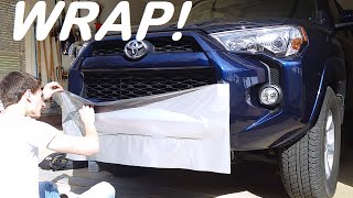 2016 Toyota 4Runner Front Bumper Vinyl Wrap