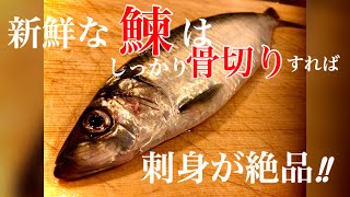 ニシンの刺身のさばき方と骨切り