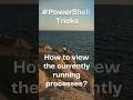 Powershell Tricks for Viewing Running Processes #efficiencyhacks #learnpowershell #powershellscript