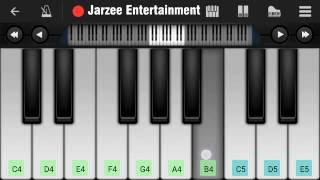 Raaz Aankhein Teri (Raaz Reboot), Arijit Singh - Easy Mobile Perfect Piano Tutorial