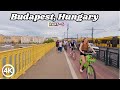 Budapest Hungary | Budapest Walking Tour Part 5 | Explore Margaret Bridge 2024 - 4k HDR