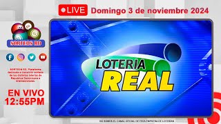 Lotería Real EN VIVO 📺 | Domingo 3 de noviembre 2024– 12:55 PM #loteriarealdehoy