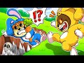 うさぎになった友達と一緒にアスレチックのクリアを目指すスーパーバニーマン【 Super Bunny Man 】