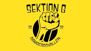 BK Häcken - AIK / Bandieras tifo / Allsvensk premiär 2022