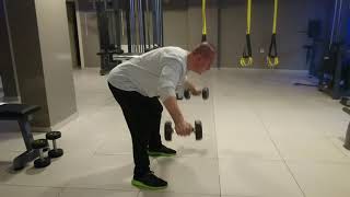 Dumbbell Back Reverse Fly (Arka Omuz Açış) | GESAT FITNESS