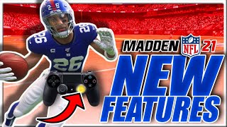 Madden 21 NEW FEATURES!
