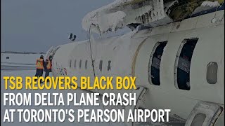 TSB recovers black box from Delta plane crash at Toronto's Pearson airport