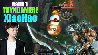 RANK 1 TRYNDAMERE - XIAOHAO TRYNDAMERE VS JAYCE - MASTER ELO - XIAOHAO STREAM