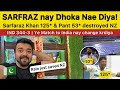 Sarfaraz 125* Dhoka nae Diya! | IND 344-3 vs NZ | PANT 53* | Pakistan Reaction on IND vs NZ Test