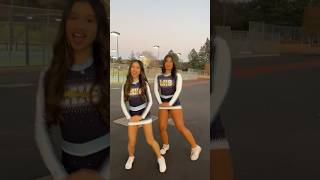 did we eat this?!🔥🔥 #tiktok #tiktokdance #preppy #cheerleader #ootd #bellaluu #shorts