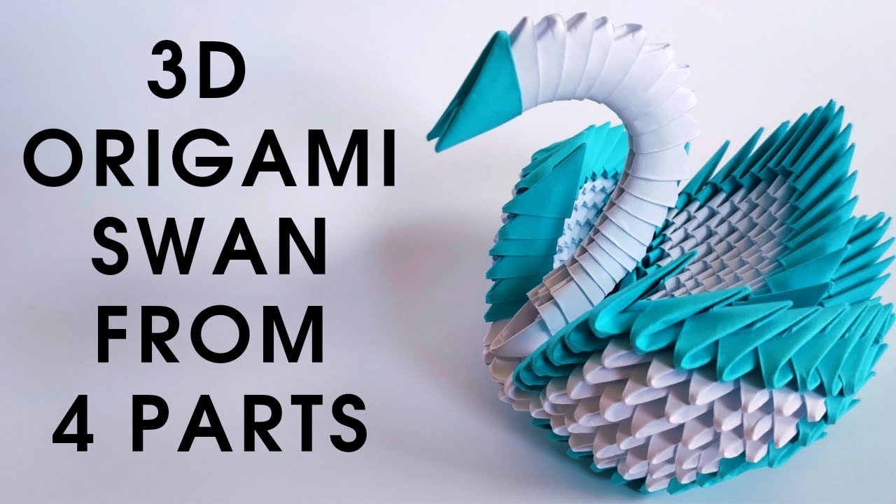 3d Origami Swan A Step By Step Guide With Diagram All About Origami