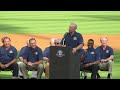 alan trammell s speech at 30th anniversary of 1984 world champion detroit tigers