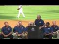 alan trammell s speech at 30th anniversary of 1984 world champion detroit tigers