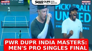 PWR DUPR India Masters: Watch Best Comeback Ever In Men's Pro Singles Final: Armaan Vs Boyer |Sports