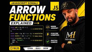 🚀 JavaScript Arrow Function Tutorial Somali | Return, Objects & Modern JS Explained
