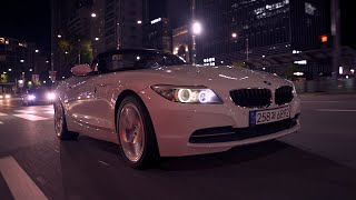 (4K) SEOUL BMW Z4 MIDNIGHT RUN | Sony A7C