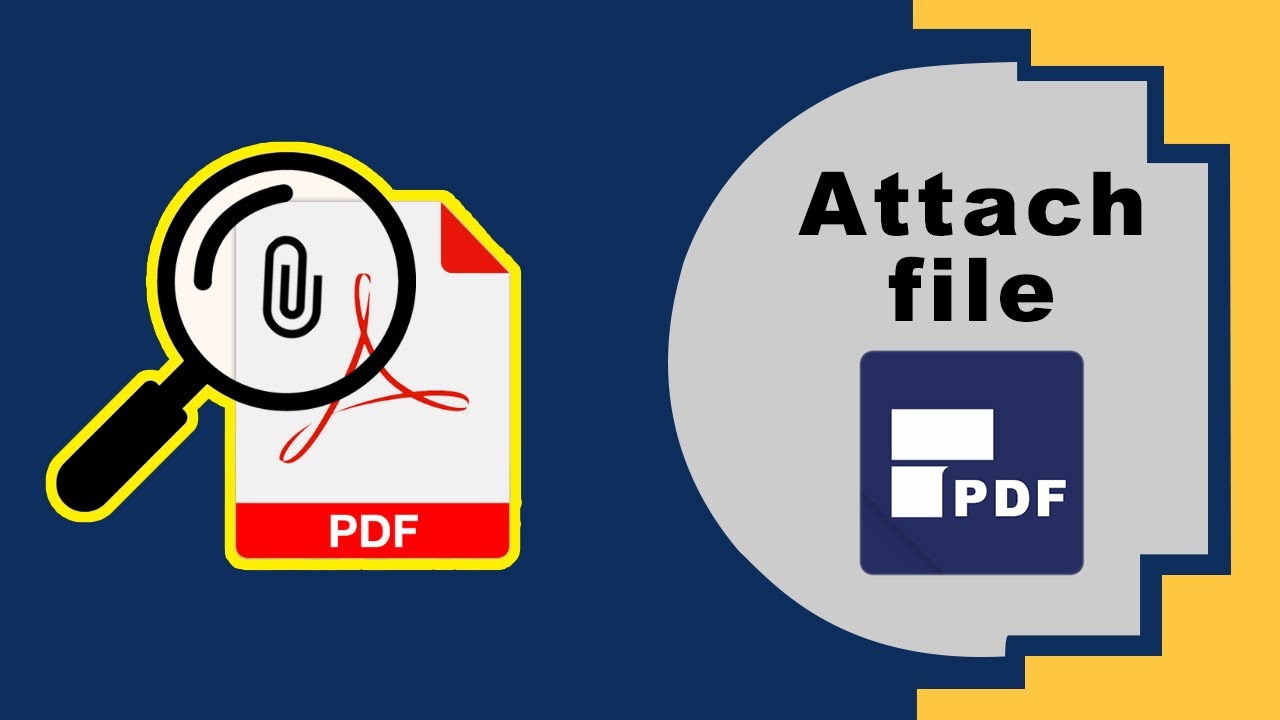 How To Add Attach File In Pdf Using Pdfelement Youtube