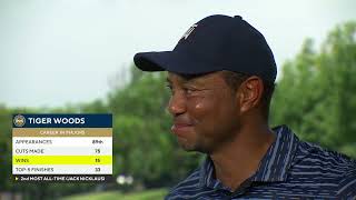 Tiger Woods on his experience in the opening round of the 2022 PGA Championship