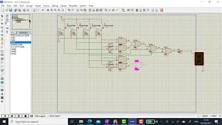 Simulasi Driver Seven Segment dg Proteus 7.9