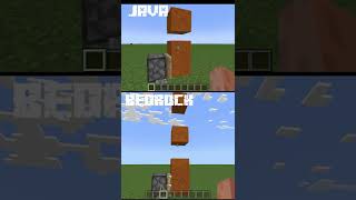 Java vs Bedrock experiment in Minecraft #89