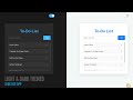 📝 Create To-Do List with Dark/Light Mode using HTML, CSS & JavaScript | Save to LocalStorage