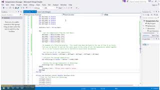 Visual Basic 2015--Try...Catch Statement
