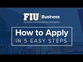 5 easy steps to apply for your MBA