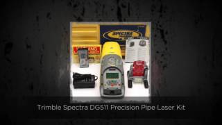 Trimble Spectra DG511 Precision Pipe Laser Kit