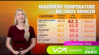 10 December 2024 | Vox Weather Forecast powered by Stage Zero