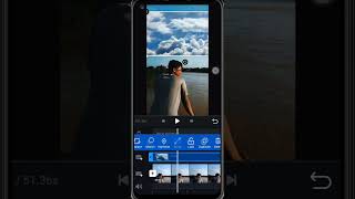 #shorts how to change Sky in video || vn video editor-tutorial 👍|| vn editing Sky background