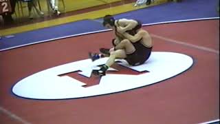 1995 Nebraska High School Wrestling District Tournament | Brad Reynolds, Omaha Burke vs Omaha Benson