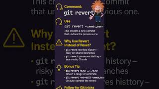 Undo Git Commits Safely with git revert ✅