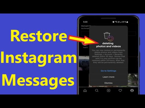 How to Recover Deleted Instagram Messages – Howtosolveit