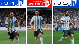 EA Sports FC 24 | Switch - PS4 - PS5 | Graphics Comparison | Analista De Bits