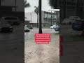 Cars stuck in floodwaters as heavy rains hit Miami