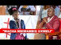 DRAMA!! Listen to what this young girl told Gachagua face to face today in Murang'a!🔥