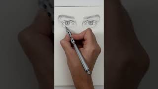 How to Draw TWO Eyes ✍️ #sketchbookdrawing #graphitepencils #emmykalia