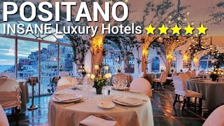 TOP 10 INSANE Luxury 5 Star Hotels In POSITANO , ITALY 2023 | PART 1
