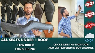 ROYAL ENFIELD SEATS | HARLEY | FOLDING SEAT | SOFA SEATS | #royalenfieldaccessories #foldingseat