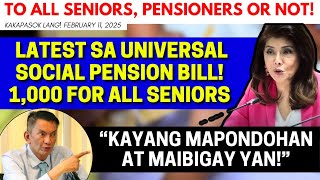 ✅ ALL SENIORS, PENSIONERS OR NOT! LATEST SA UNIVERSAL PENSION BILL! 1,000 FOR ALL! \