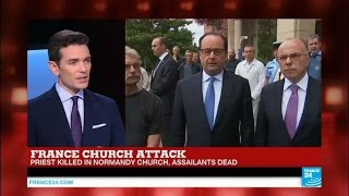 France church attack: "France is becoming like Israel, a state under permanent threat"
