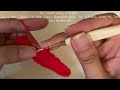 how to crochet lycoris red spider lily. cách móc hoa bỉ ngạn.