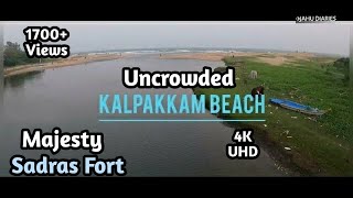 Places to Visit in Kalpakkam | SADRAS Fort| JahuDiaries Travel Vlogs