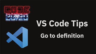 VS Code tips — Go to definition