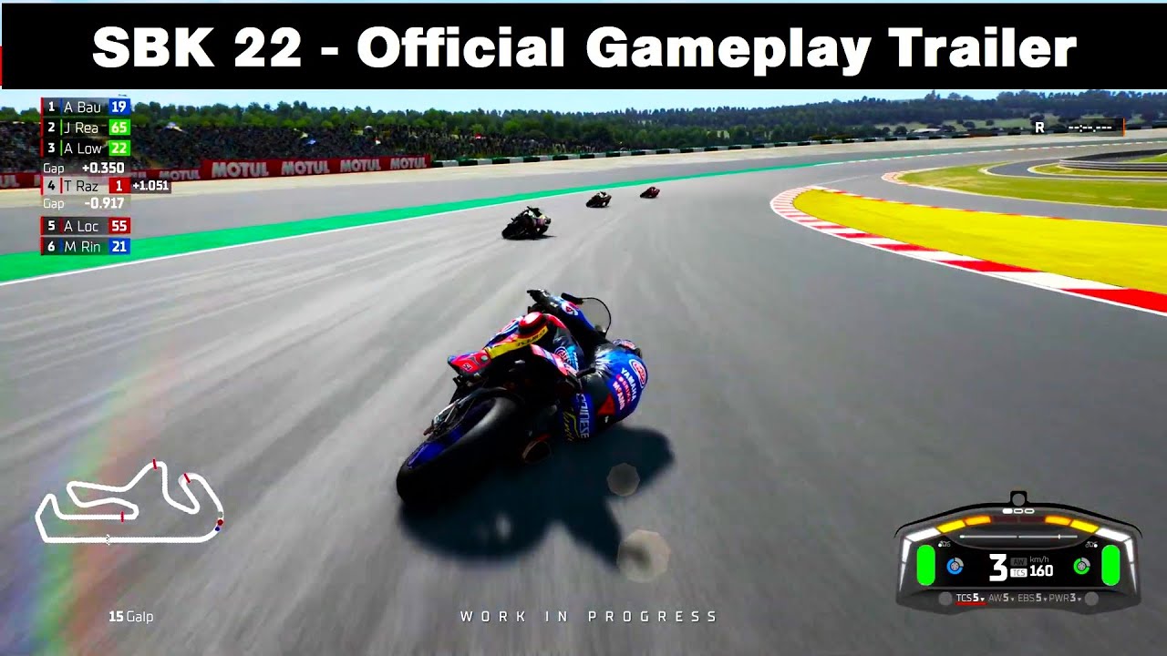 SBK 22 - Official Gameplay Trailer - YouTube