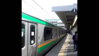 E231系1000番台コツS-27編成＋コツK-20編成大宮発車