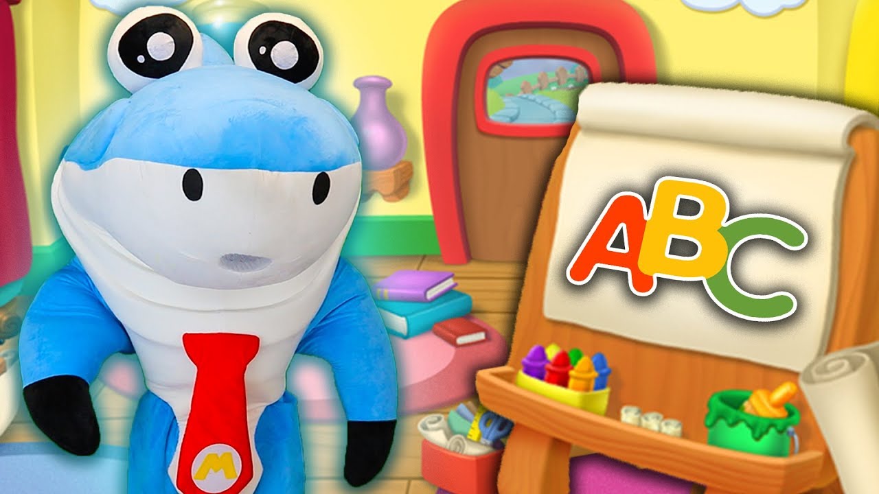 ABC Songs For Children With MARK THE SHARK | Alphabet Songs | BABY ...