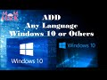 Add Other Language Font Keyboard Layout to Windows 10, 8, 7, Vista, FREE, Amharic Keyboard አማርኛ