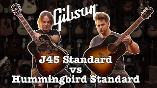 Gibson J45 vs Gibson Hummingbird | Mooloolaba Music